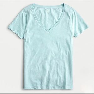 J. Crew Vintage Cotton V-Neck T-Shirt